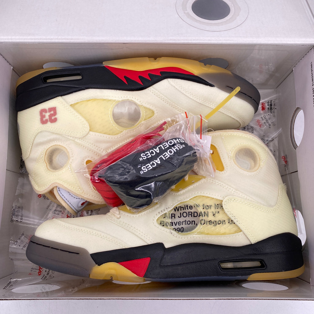 Air Jordan 5 Retro "Ow Sail" 2020 New Size 10