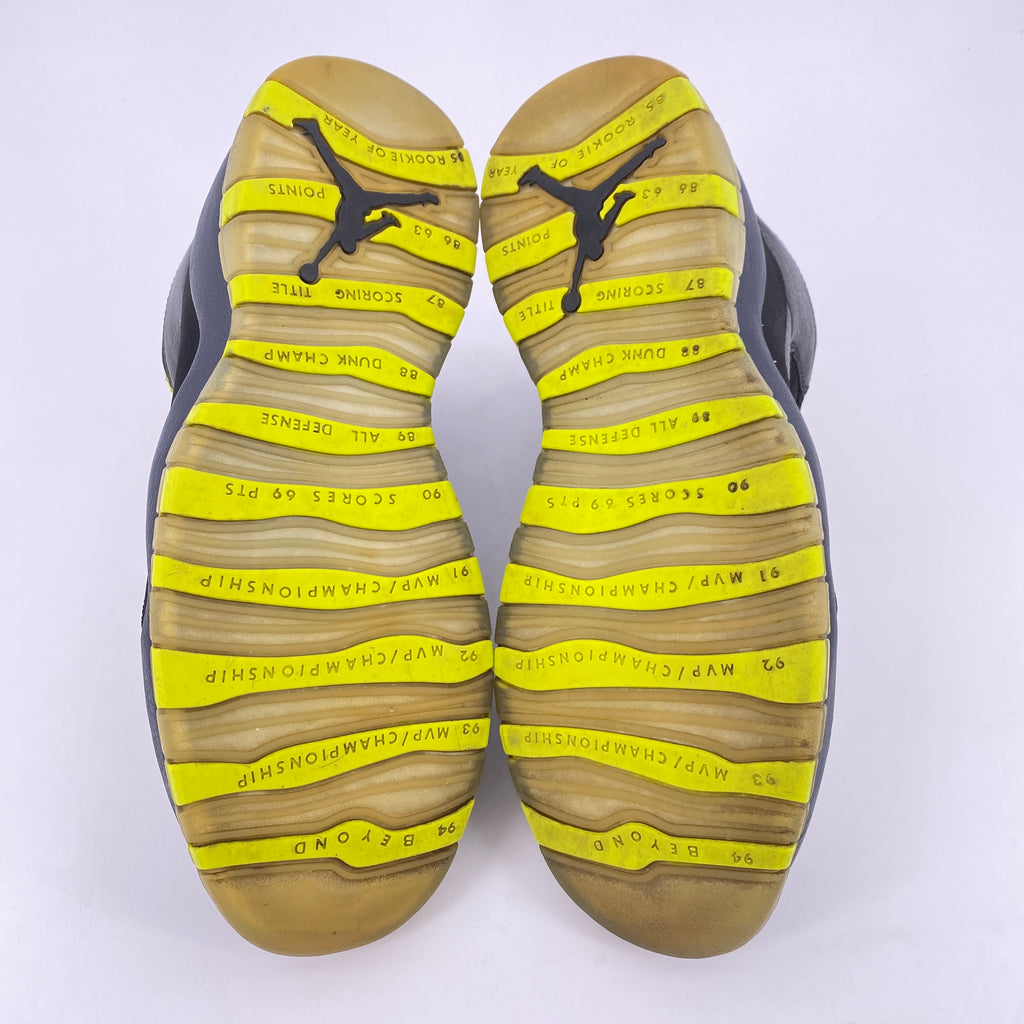 Air Jordan 10 Retro "Venom Green" 2014 Used Size 10.5