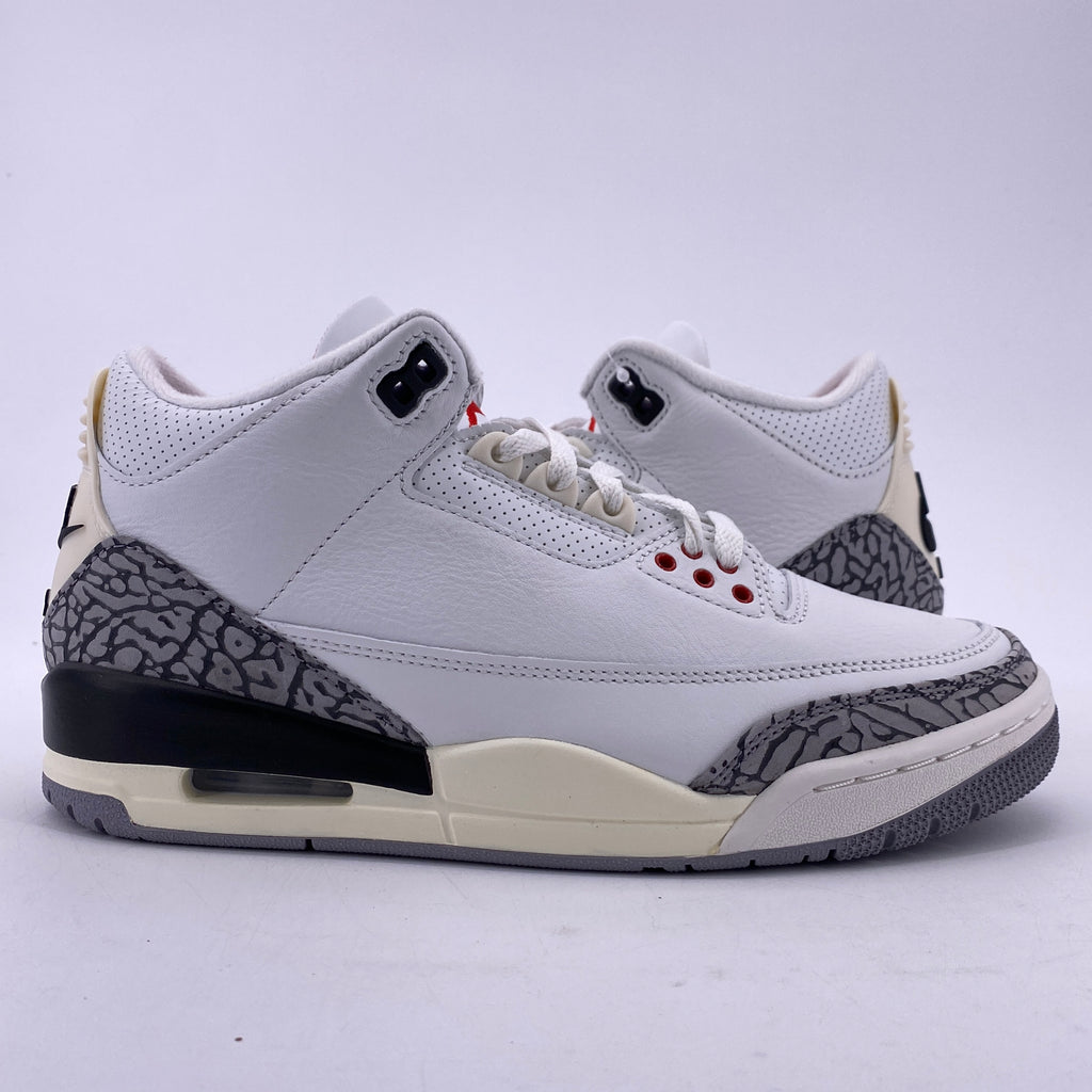 Air Jordan 3 Retro "White Cement Reimagined" 2023 New Size 7