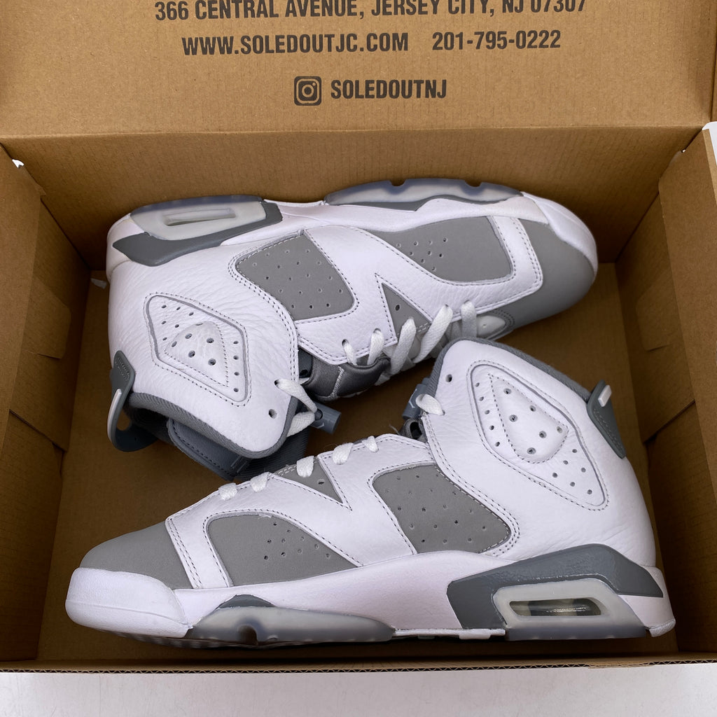Air Jordan (GS) 6 Retro "Cool Grey" 2023 New Size 6.5Y
