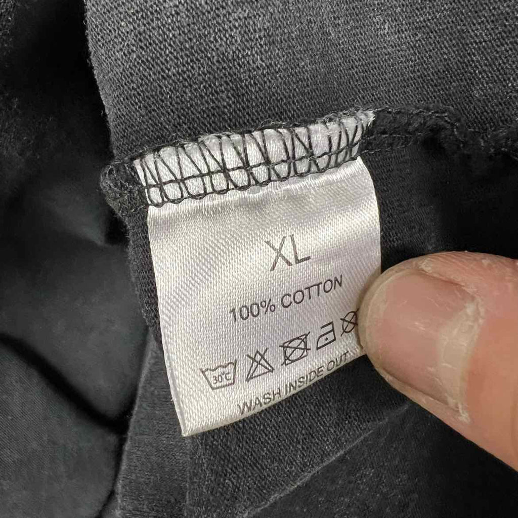 Vale T-Shirt "SUN & MOON" Black New Size XL