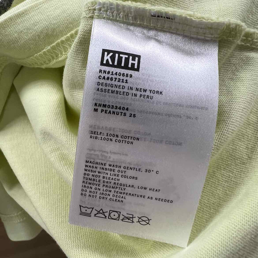 Kith T-Shirt "PEANUTS SNOOPY" New Size XL