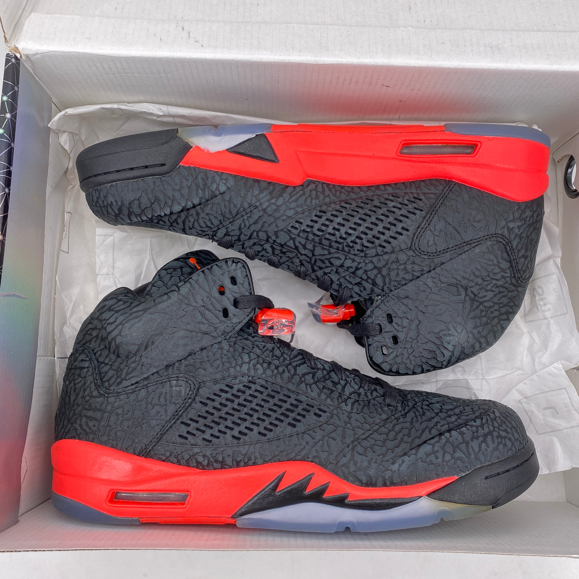 Air Jordan 5 Retro &quot;3Lab5 Infrared&quot; 2013 Used Size 10.5