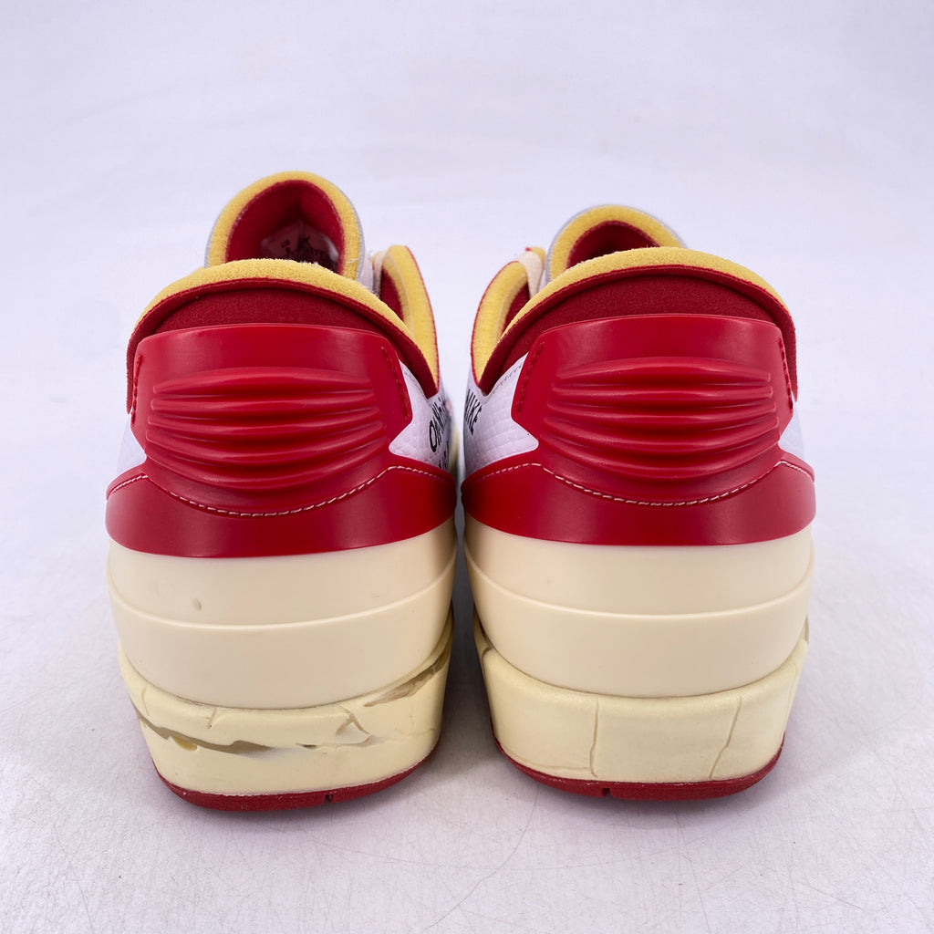 Air Jordan 2 Retro Low "Ow White Red" 2021 Used Size 8