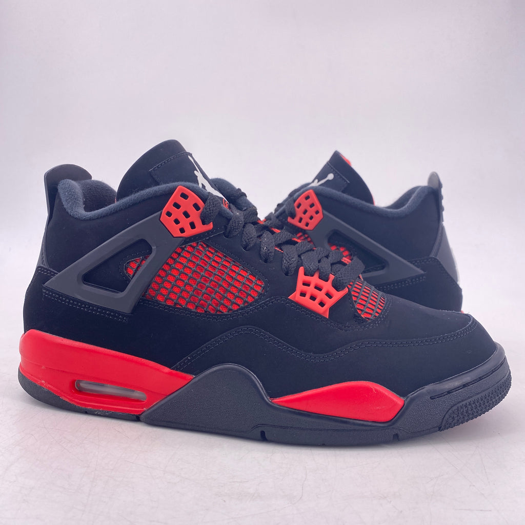 Air Jordan 4 Retro "Red Thunder" 2022 Used Size 9