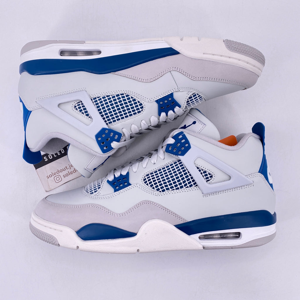 Air Jordan 4 Retro "Military Blue" 2024 New Size 12