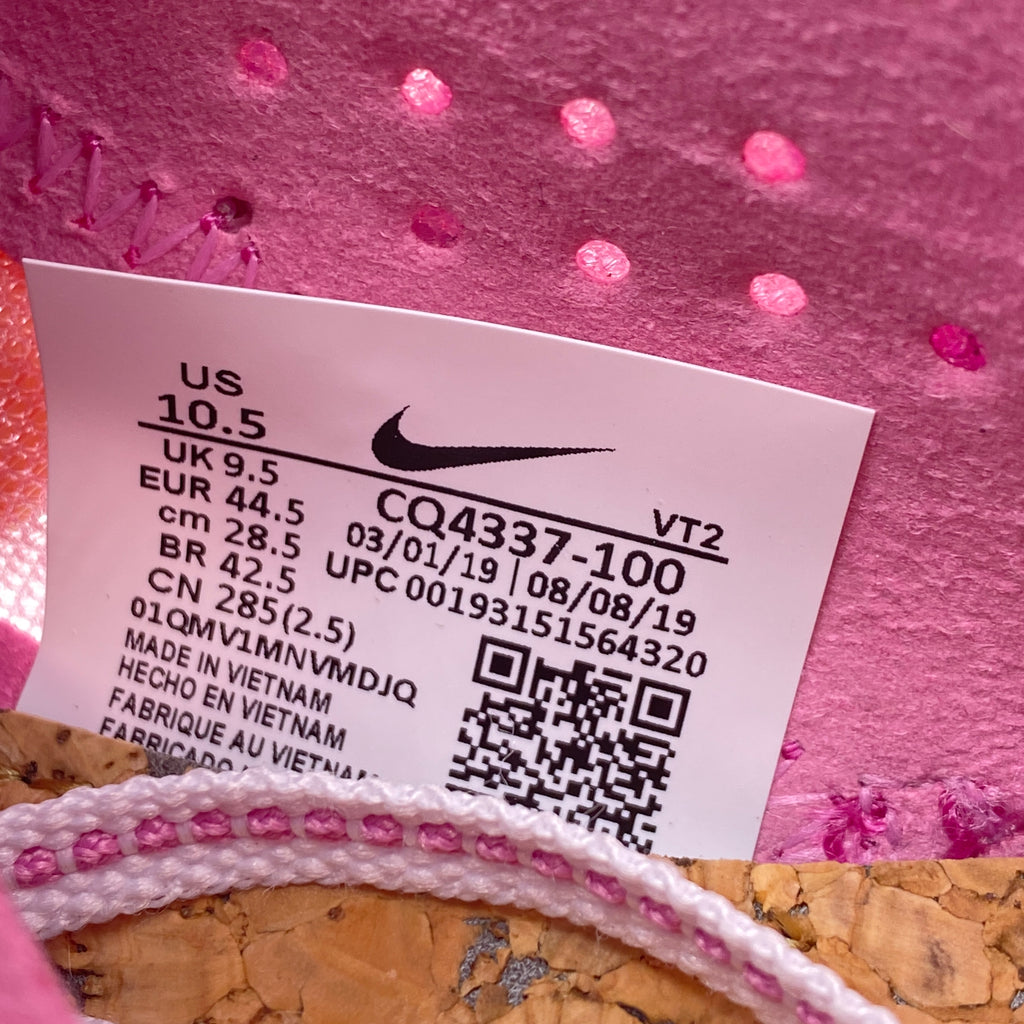 Nike React Element 87 "Sneakerroom Breast Cancer White" 2019 New Size 10.5