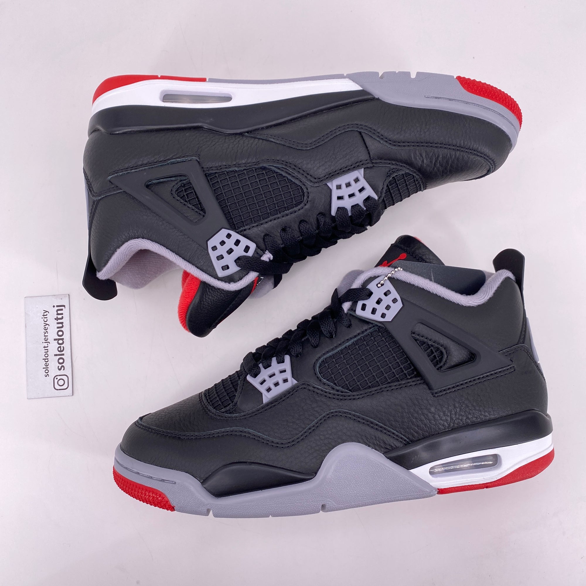 Air Jordan 4 Retro &quot;Bred Reimagined&quot; 2024 New Size 8.5