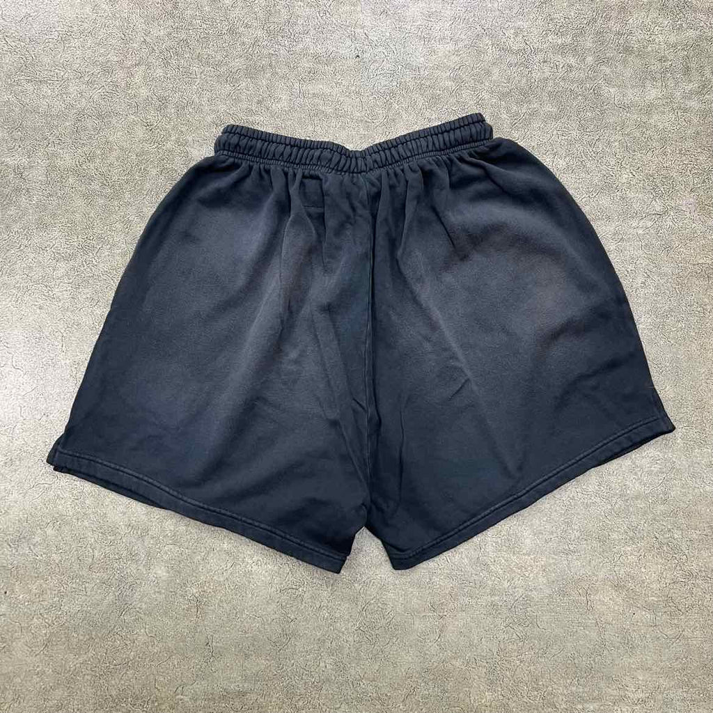 Hellstar Shorts "FLAME" Black White New Size L