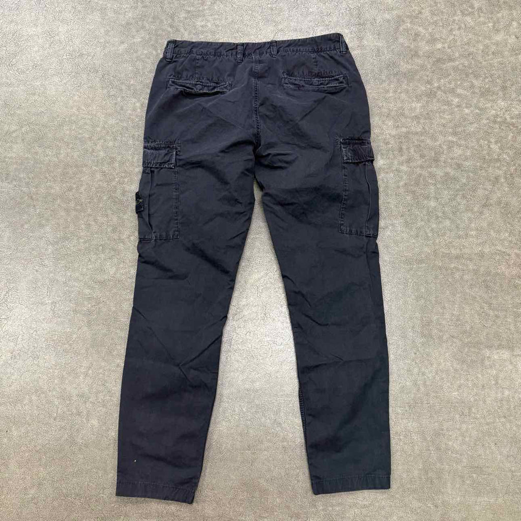 Stone Island Pants "CARGO" Navy Used Size 36