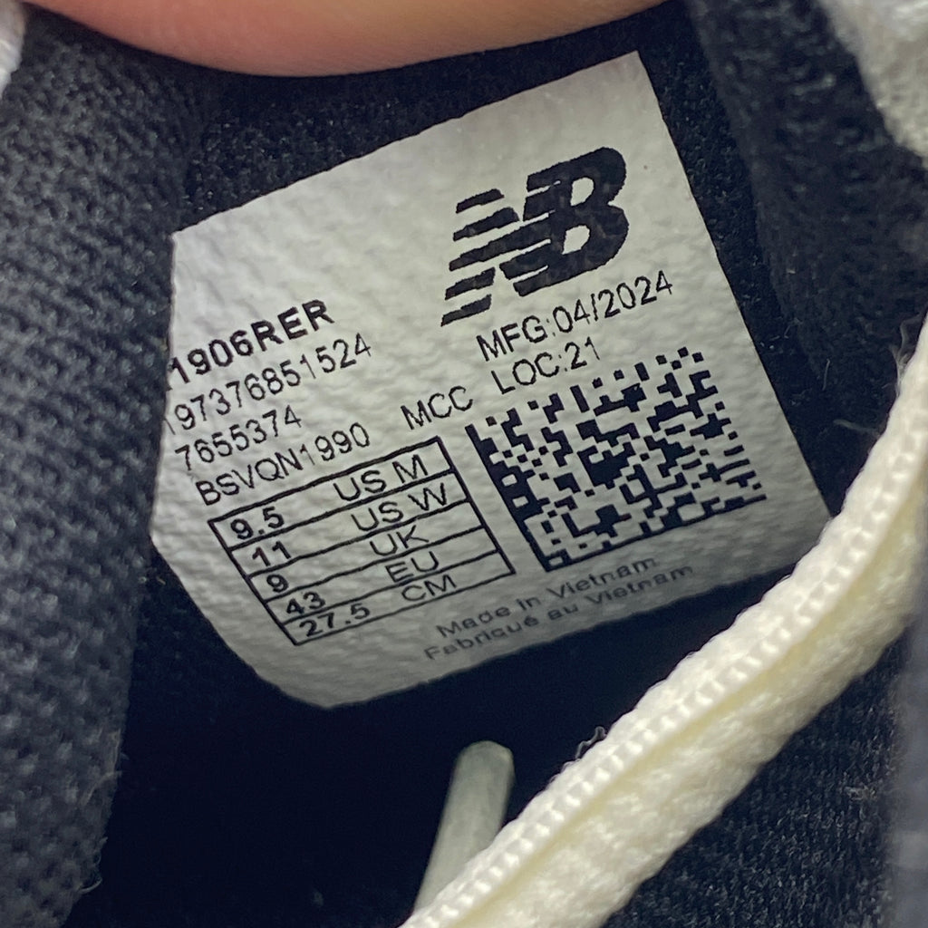 New Balance 1906r "Silver Black" 2024 New Size 9.5
