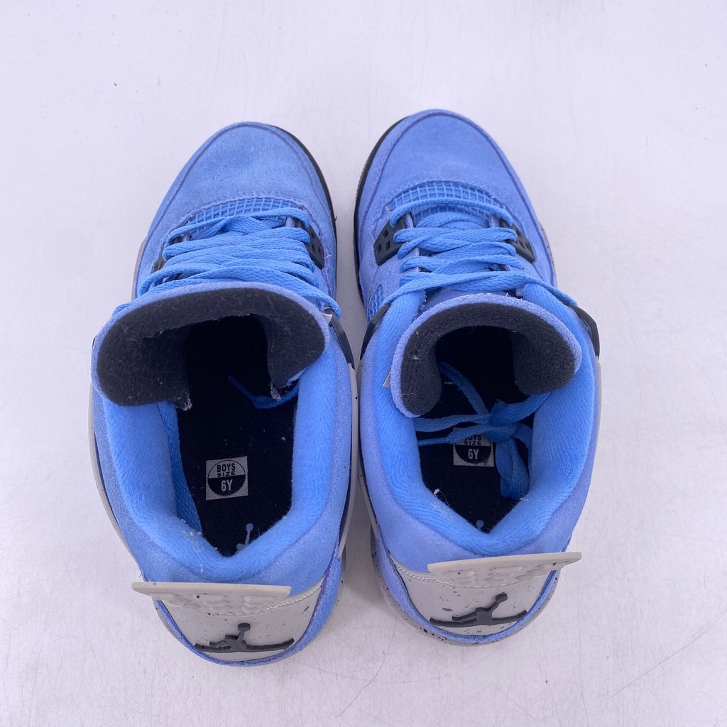 Air Jordan (GS) 4 Retro "University Blue" 2021 Used Size 6Y
