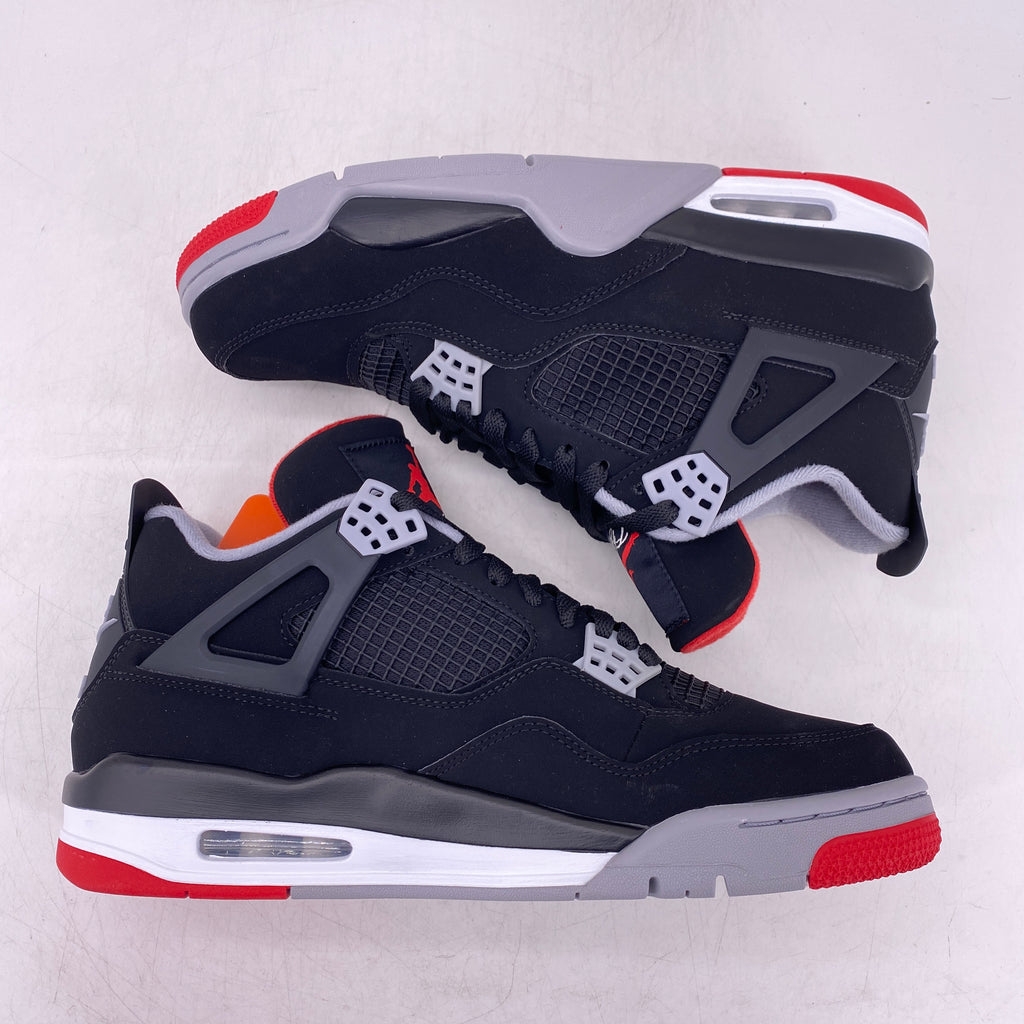 Air Jordan 4 Retro "Bred" 2019 New Size 10