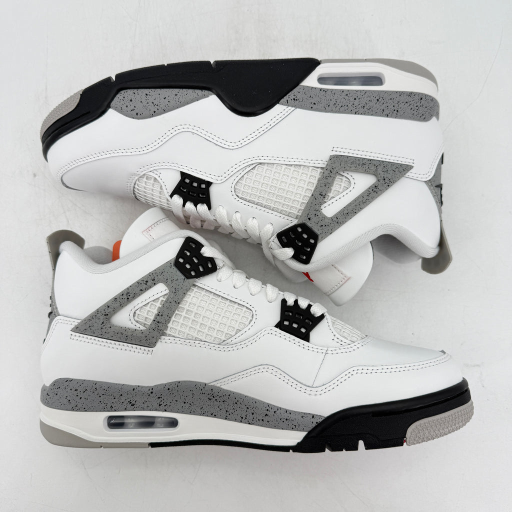 Air Jordan 4 Retro "White Cement" 2025 New Size 9
