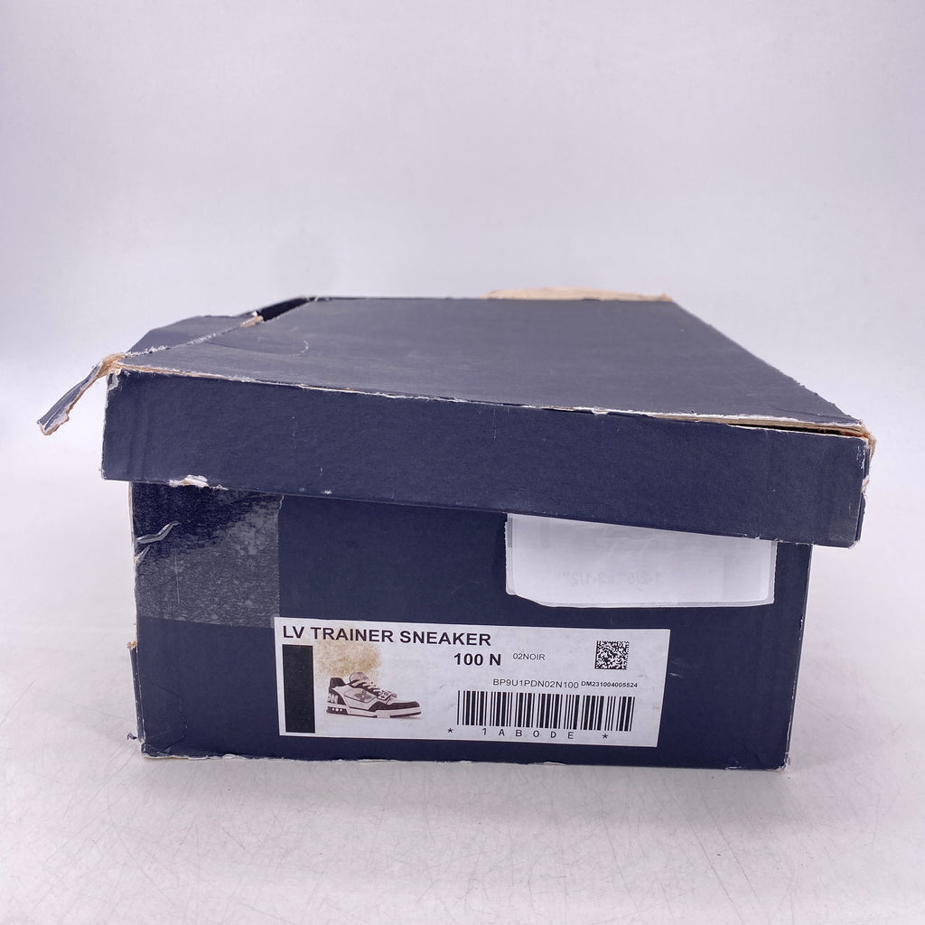 Louis Vuitton Trainer "Black White"  New Size 10LV