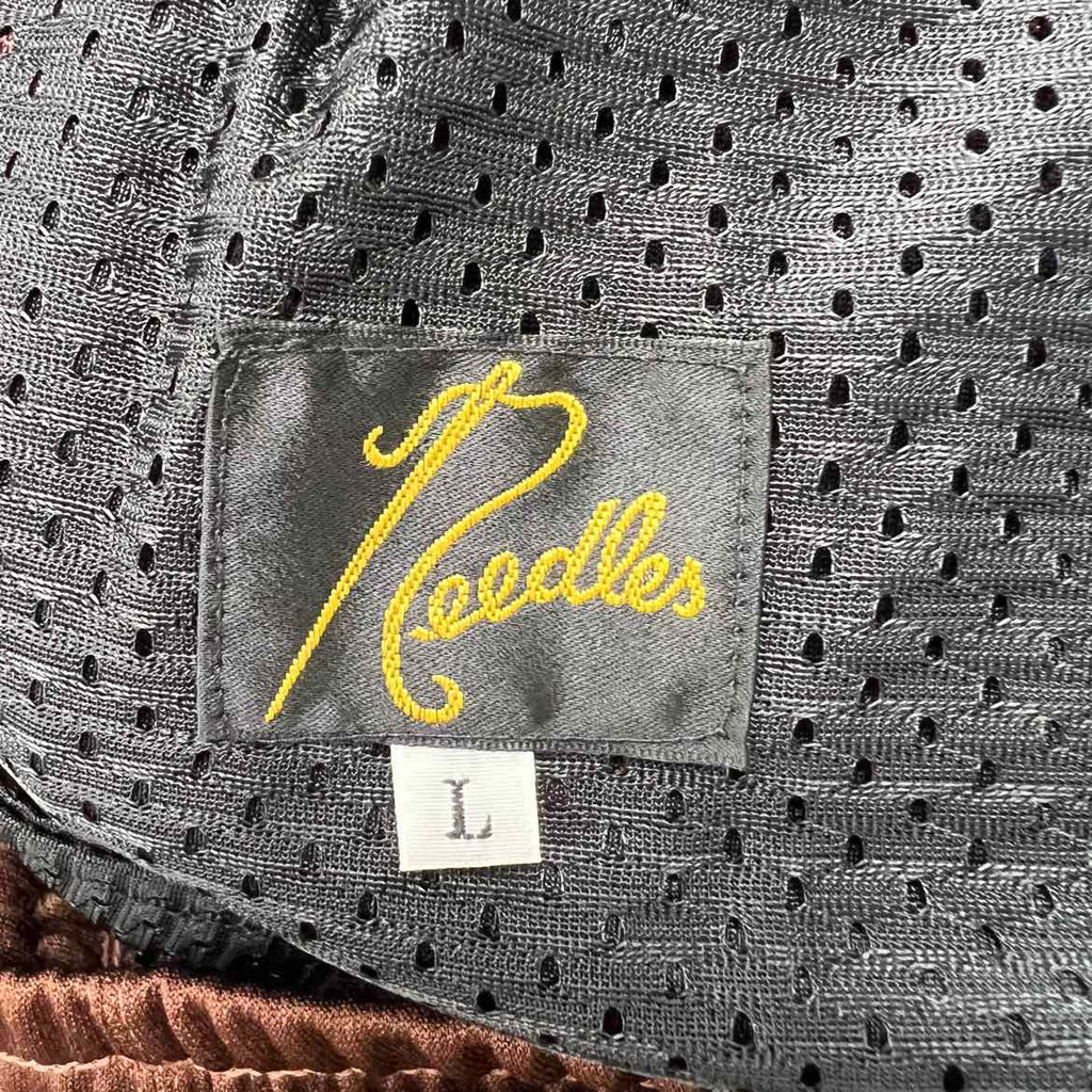 Needles Track Pants "BUTTERFLY" Brown New Size L