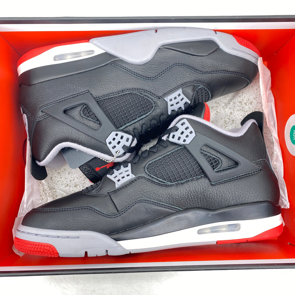 Air Jordan 4 Retro "Bred Reimagined" 2024 New Size 11