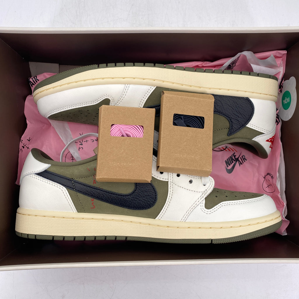 Air Jordan 1 Retro Low "Travis Scott Medium Olive" 2024 New Size 10