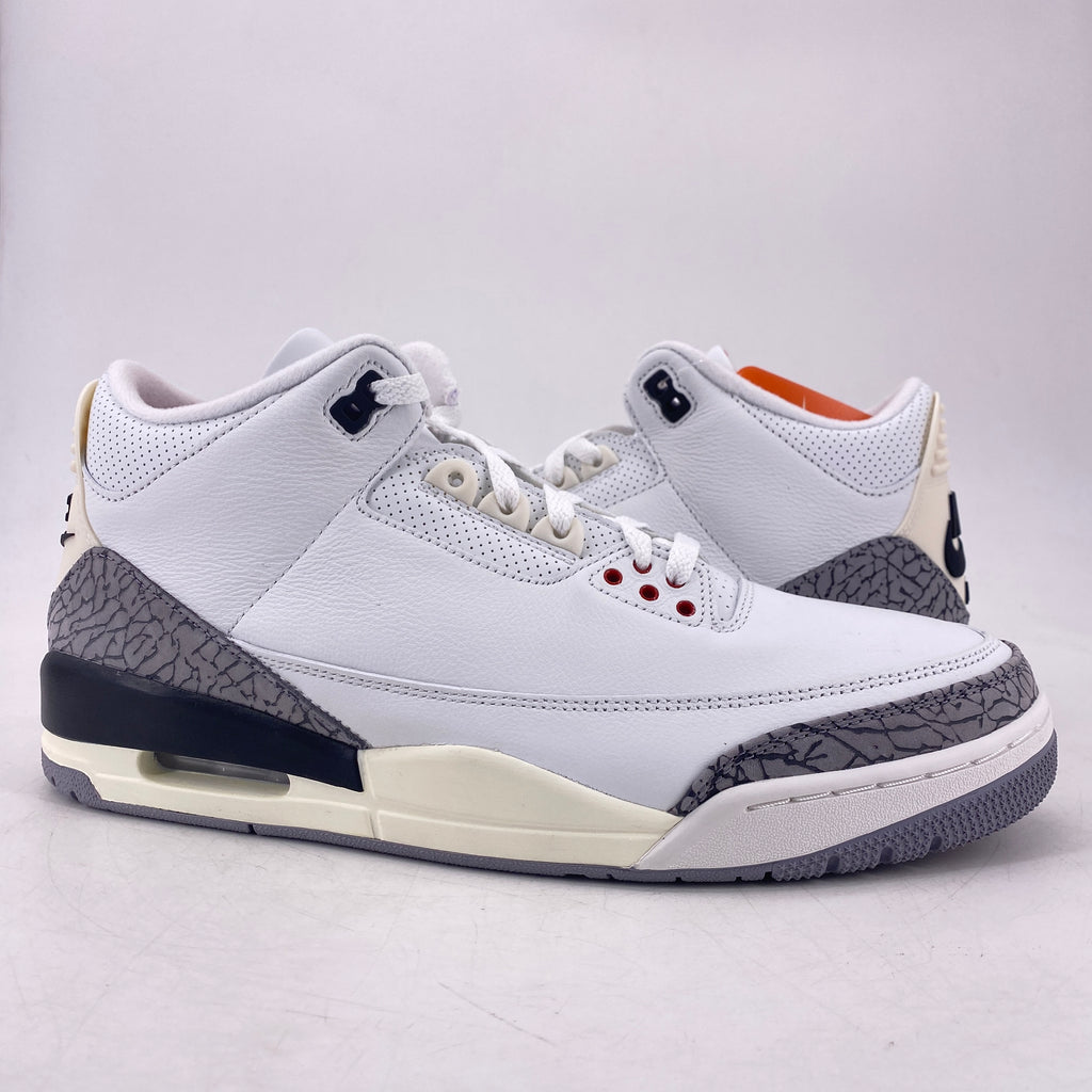 Air Jordan 3 Retro "White Cement" 2023 New Size 12.5