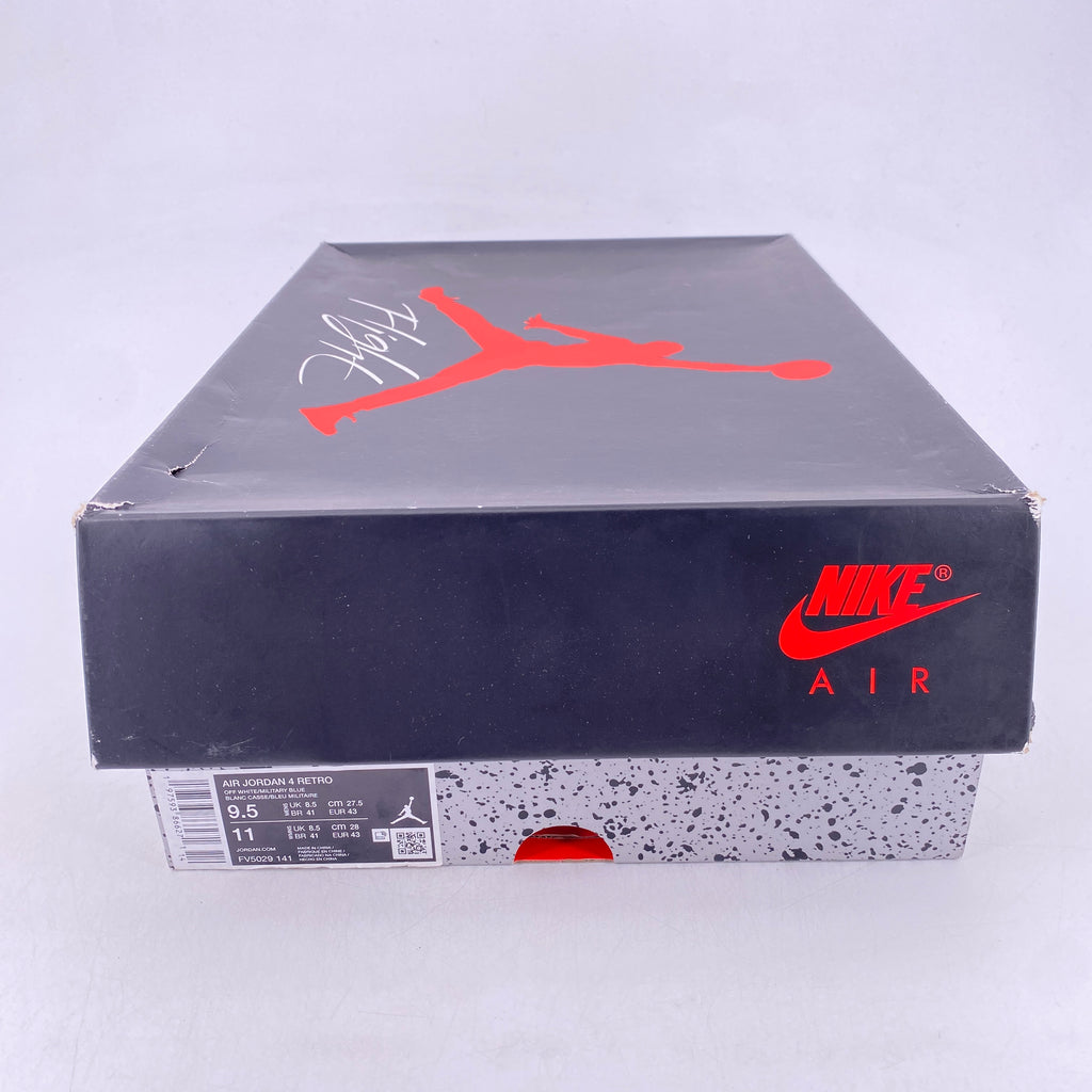 Air Jordan 4 Retro "Military Blue" 2024 Used Size 9.5