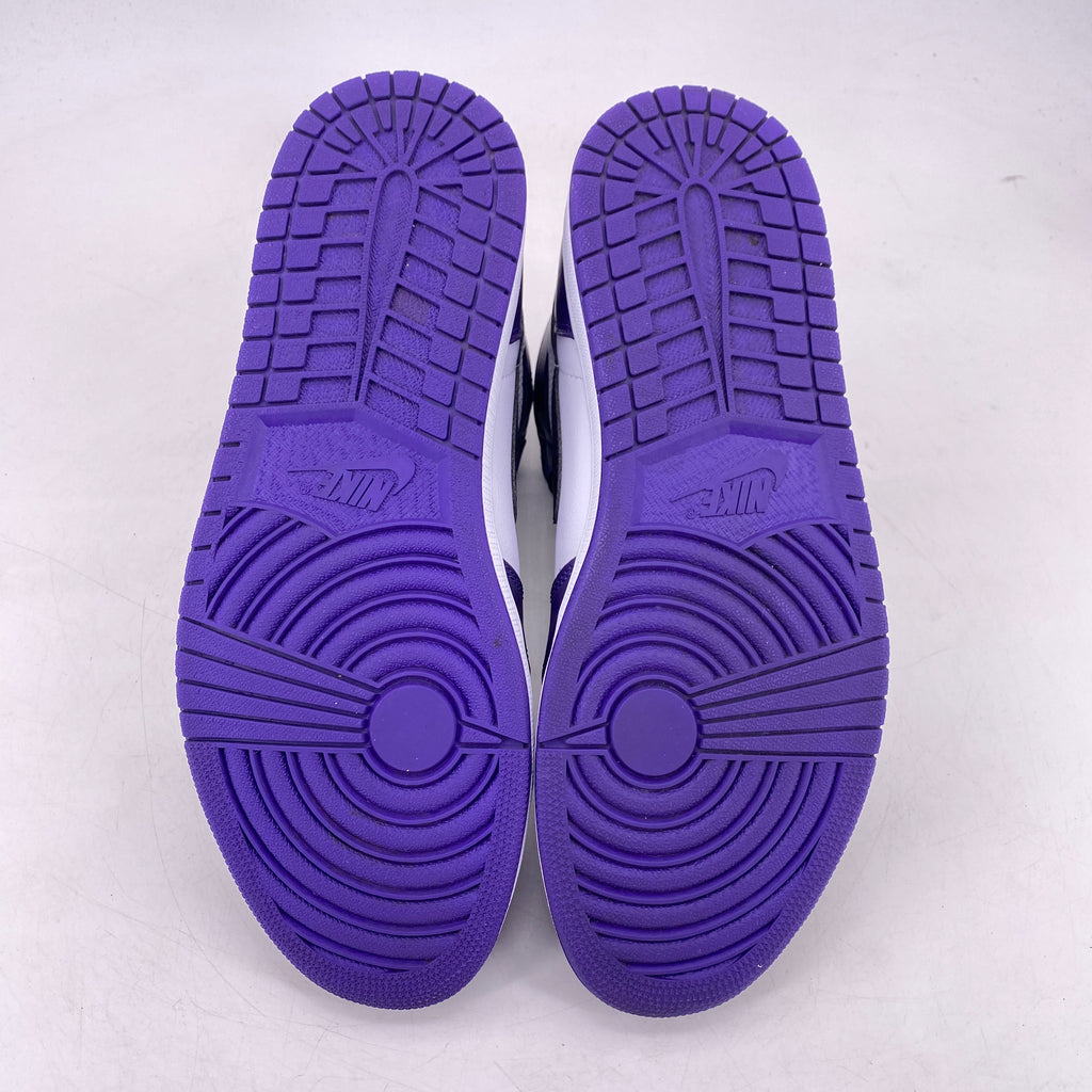 Air Jordan 1 Retro High "Court Purple White" 2020 Used Size 11