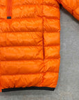 Moncler Jacket "KAVIK GUIBBOTTO" Orange Used Size 5