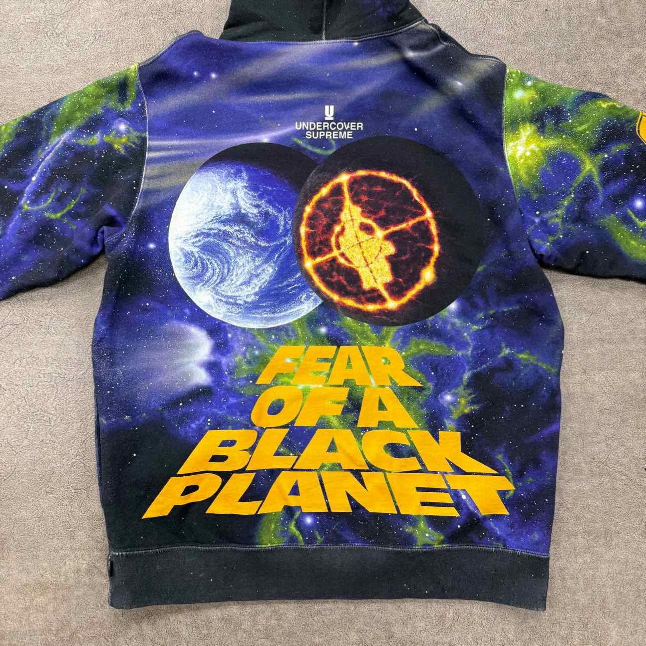 Supreme Hoodie &quot;PUBLIC ENEMY&quot; Multi-Color Used Size L