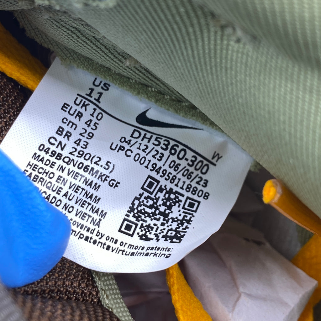Nike Dunk Low "Dusty Olive" 2021 New Size 11