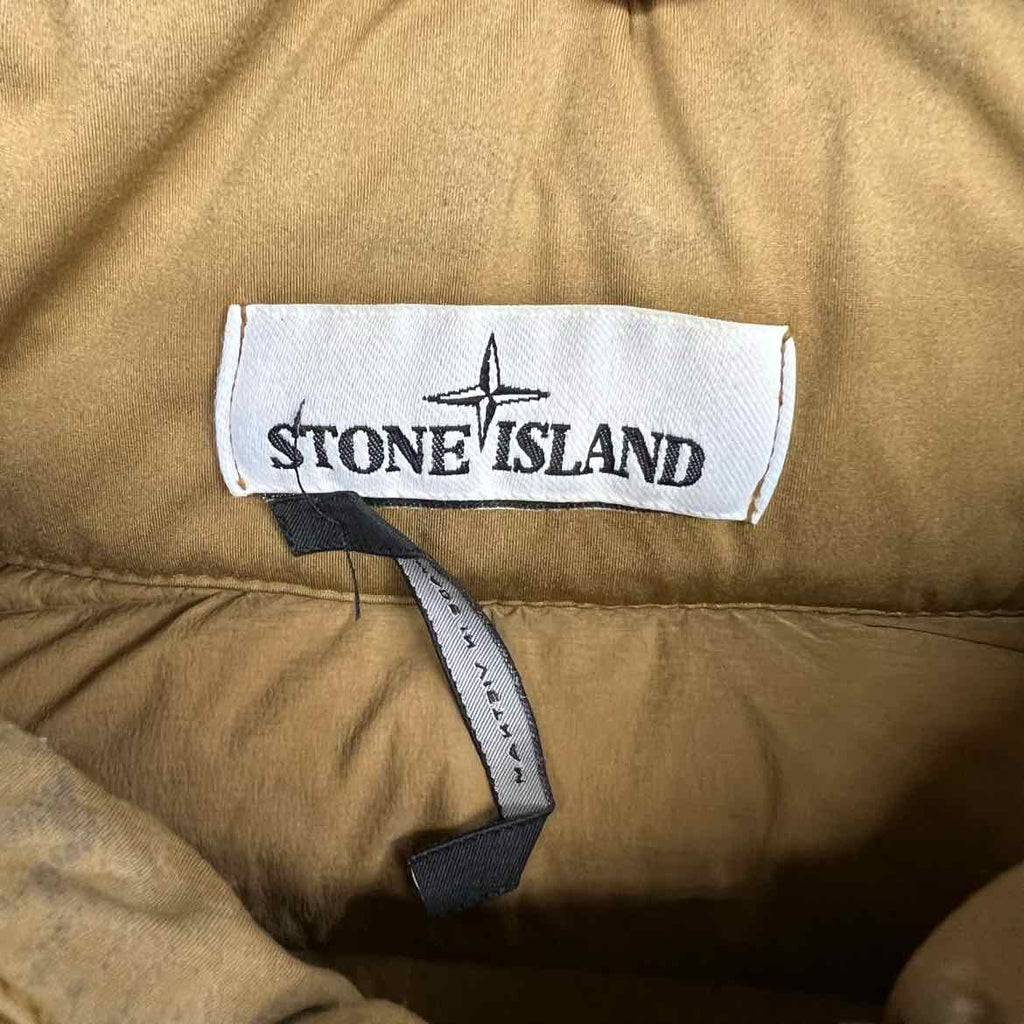 Stone Island Jacket "PUFFER" Tan Used Size 2XL