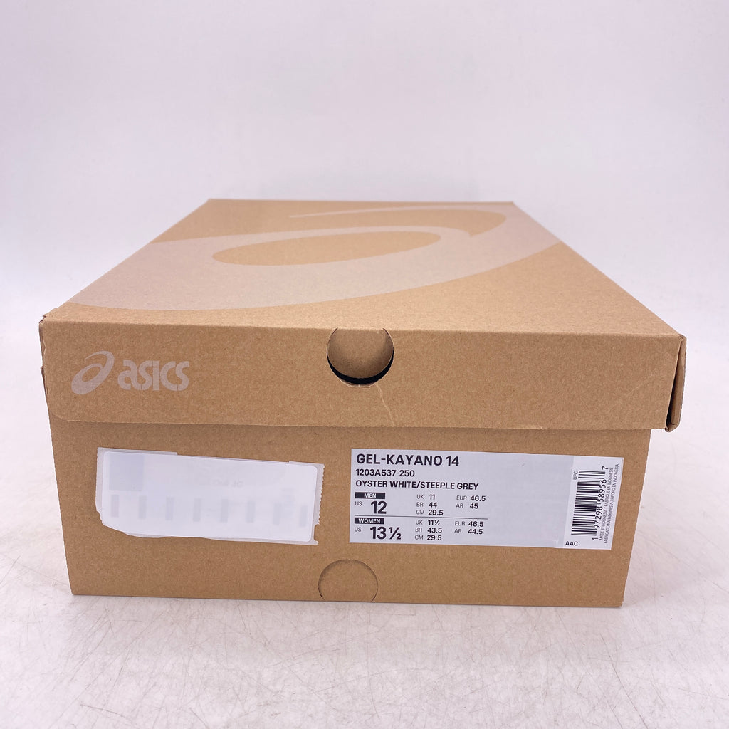 Asics Gel-Kayano 14 "Oyster White Steeple Grey" 2024 New Size 12
