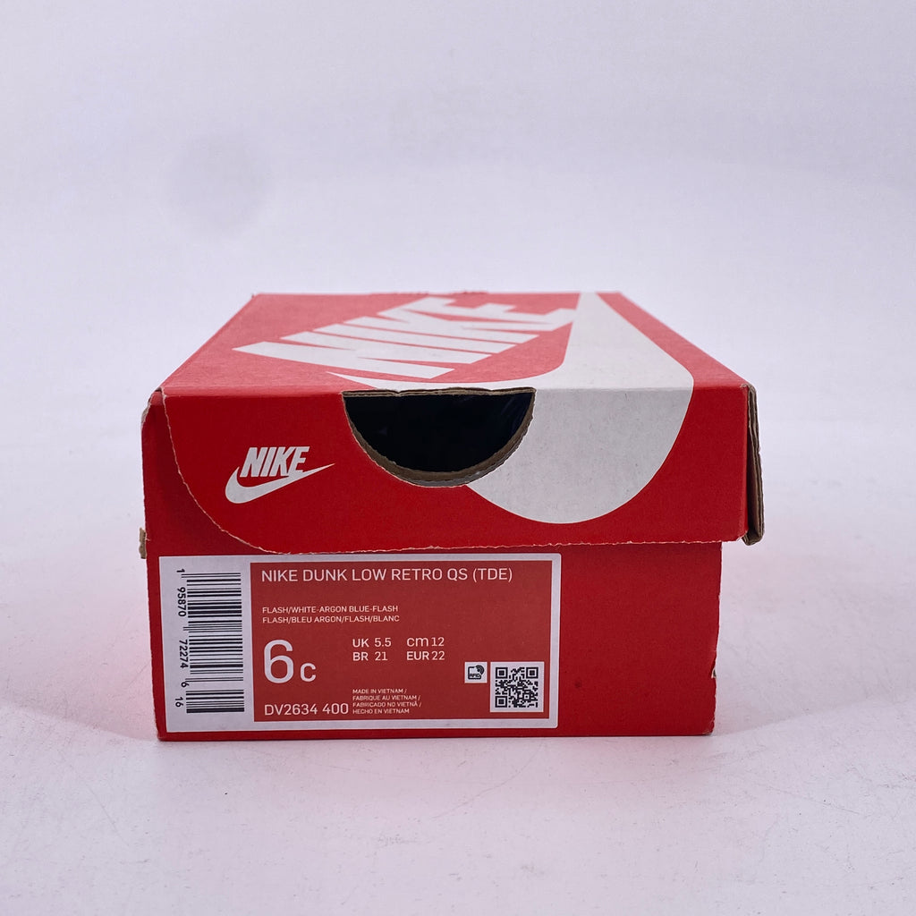 Nike (TD) Dunk Low "Argon" 2022 New Size 6C