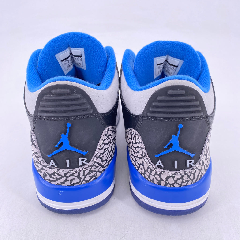 Air Jordan 3 Retro "Sport Blue" 2014 Used Size 11.5
