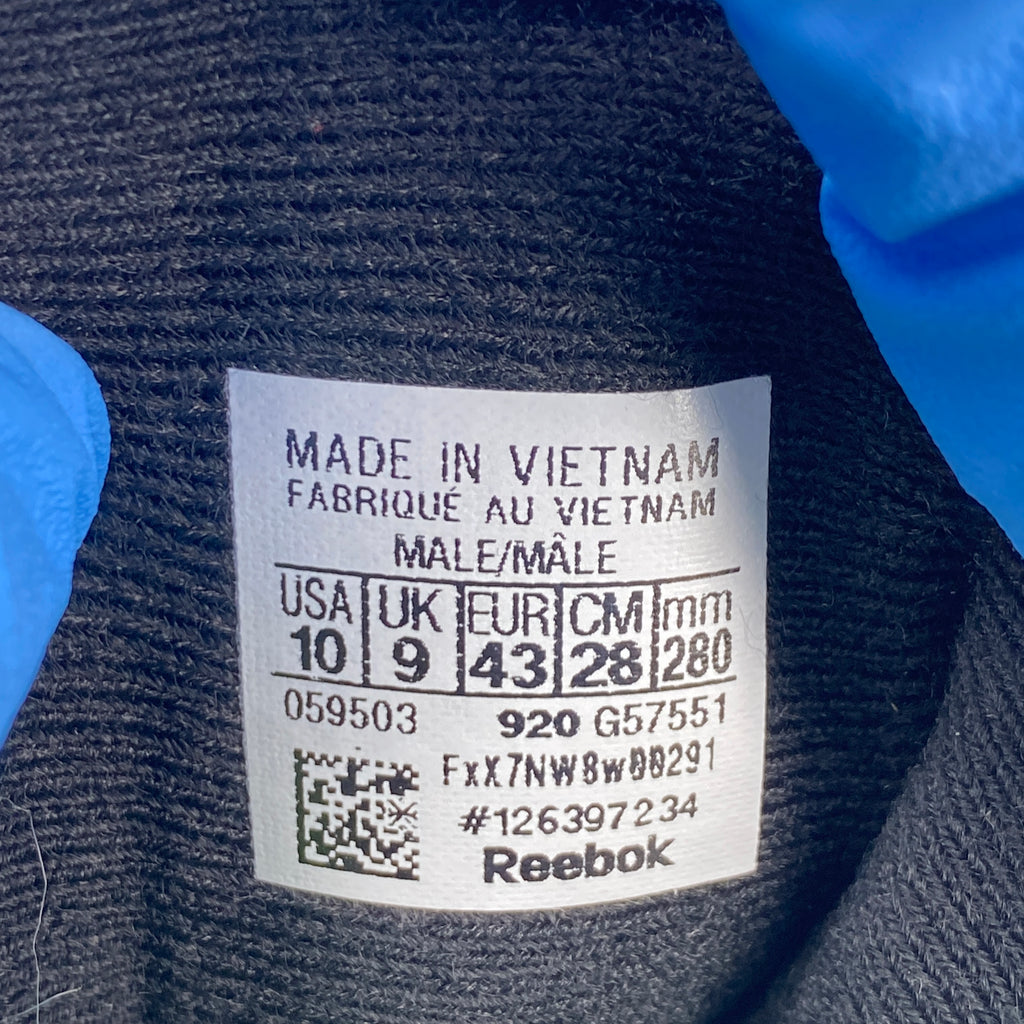 Reebok Question Mid "76Ers Bred" 2020 New Size 10