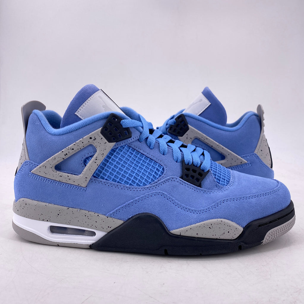 Air Jordan 4 Retro "University Blue" 2021 New Size 10.5