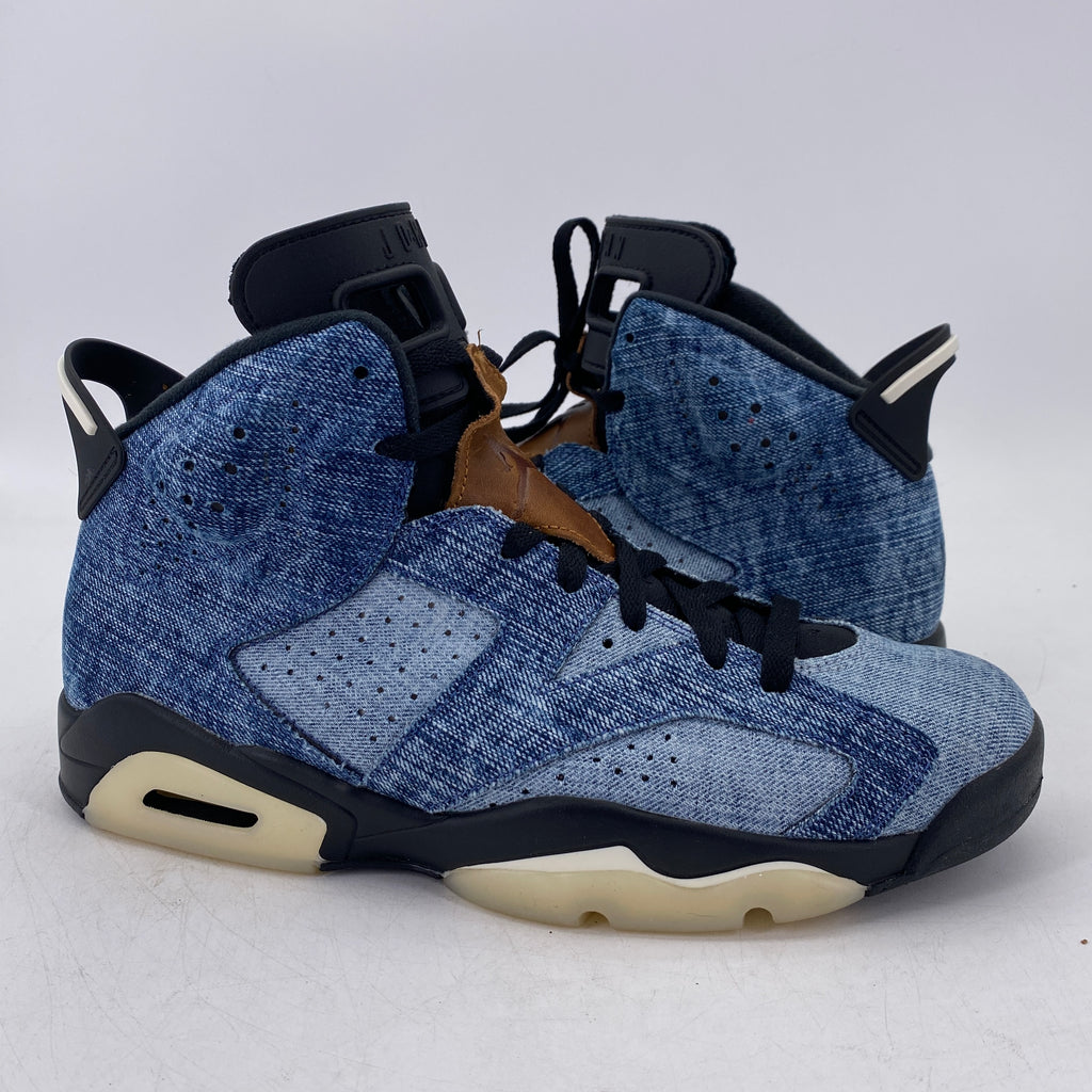 Air Jordan 6 Retro "Washed Denim" 2019 Used Size 10