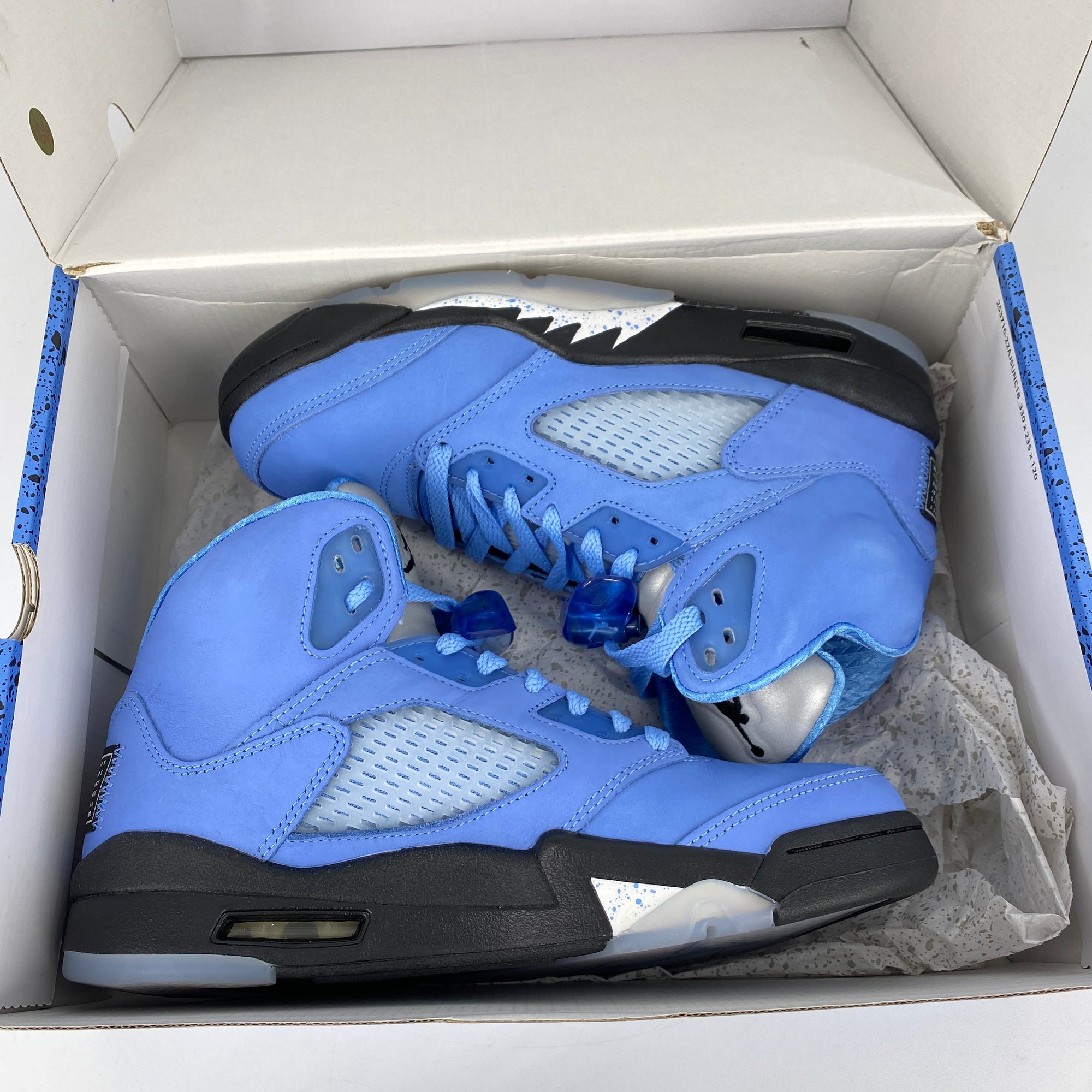 Air Jordan 5 Retro &quot;Unc&quot; 2023 New Size 7.5