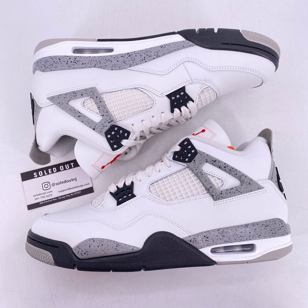 Air Jordan 4 Retro "White Cement" 2025 New Size 11