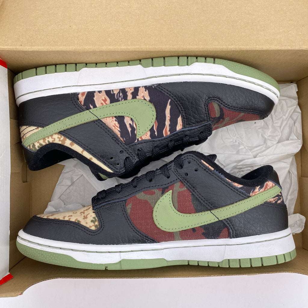 Nike Dunk Low "Crazy Camo" 2021 Used Size 7