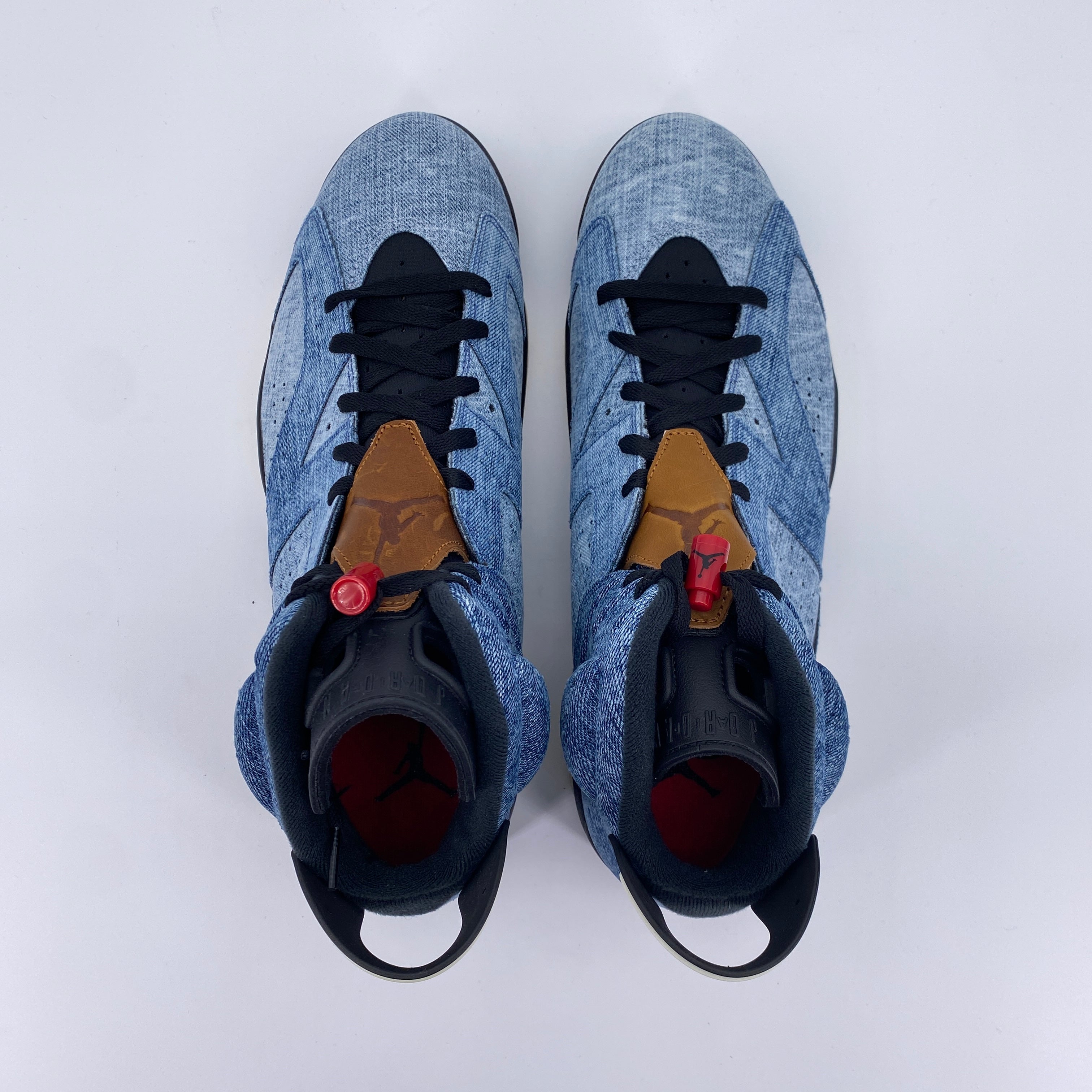 Air Jordan 6 Retro &quot;Washed Denim&quot; 2019 New Size 14