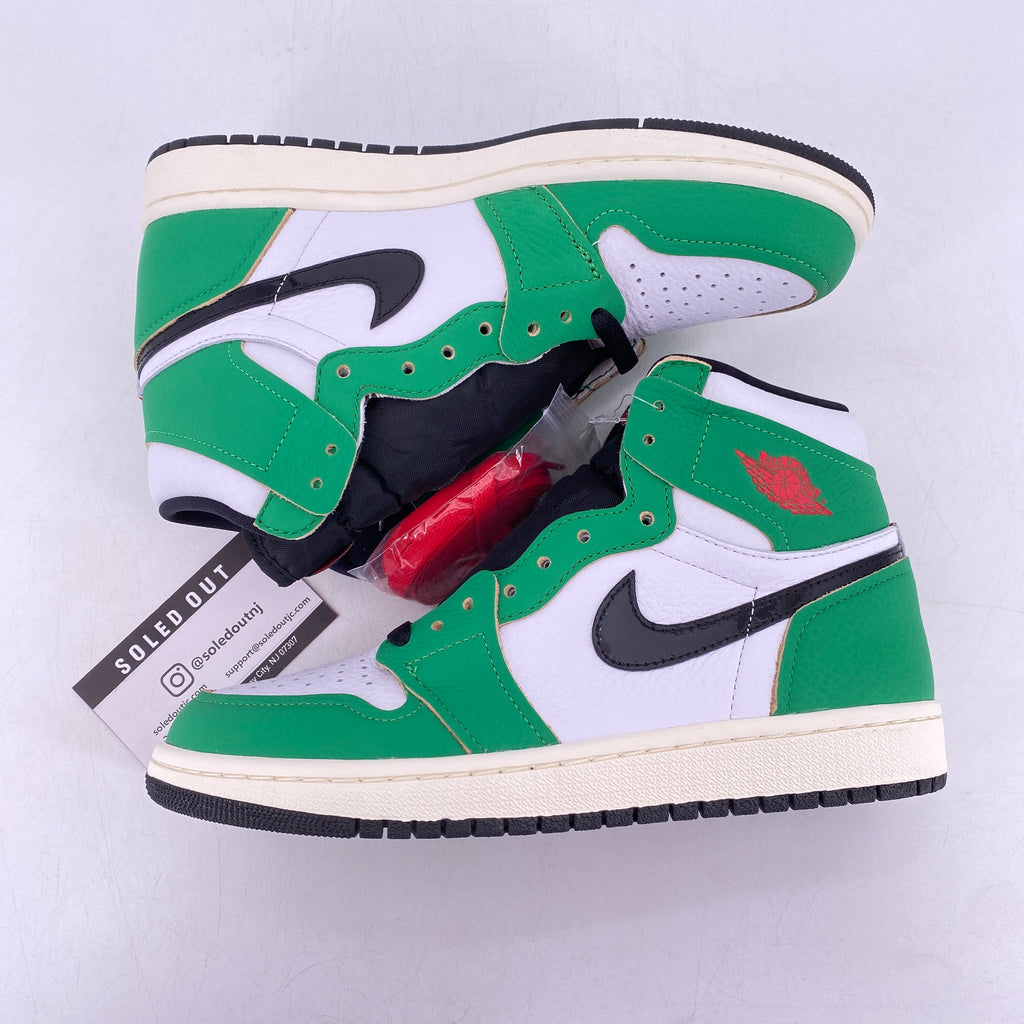 Air Jordan (W) 1 Retro High OG "Lucky Green" 2020 New Size 7.5W