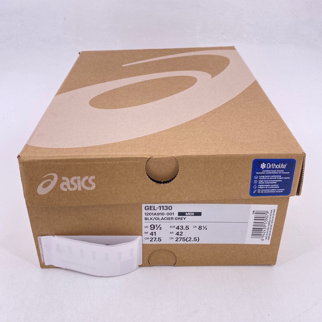 Asics Gel-1130 "Black Glacier Grey" 2024 New Size 9.5
