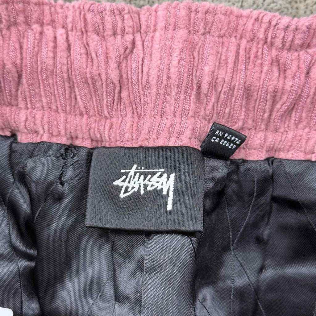 Stussy Pant "CORDUROY" Rose New Size L