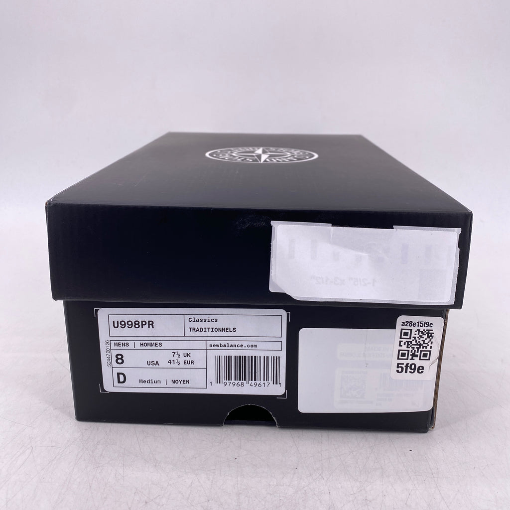New Balance 998 "Stone Island Raso Gommato" 2025 Used Size 8