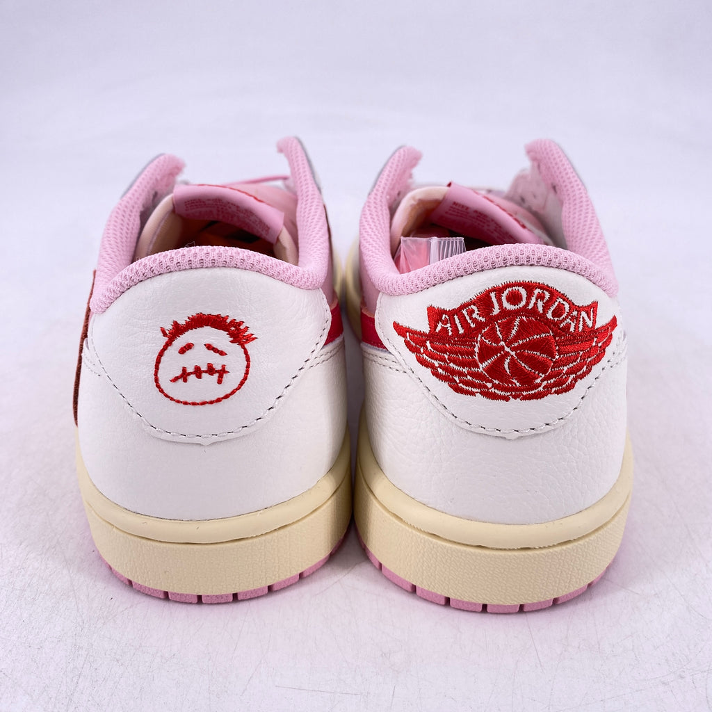 Air Jordan 1 Low OG SP "Travis Scott Sail Tropical Pink" 2026 New Size 7