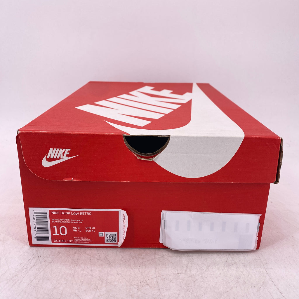 Nike Dunk Low Retro "Unc" 2021 New (Cond) Size 10
