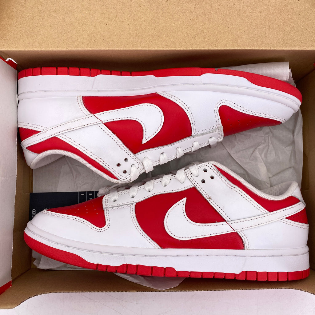 Nike Dunk Low "Championship Red" 2021 New Size 11