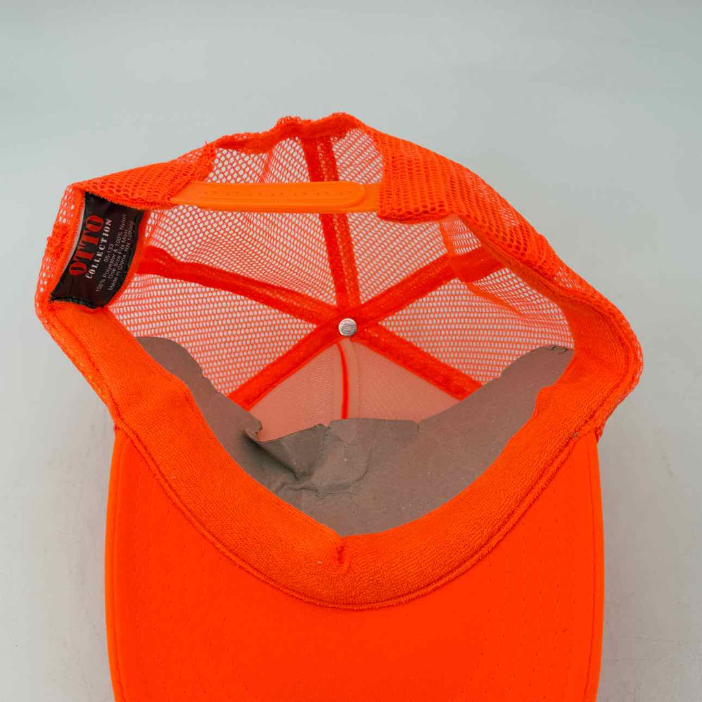 OFF-WHITE Trucker Hat "FIGURES OF SPEECH" New Orange Size OS