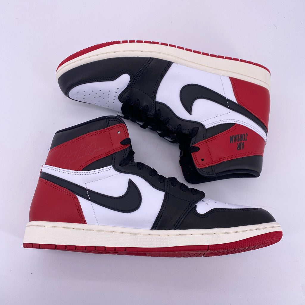 Air Jordan 1 Retro High OG "Black Toe Reimagined" 2025 New Size 10.5