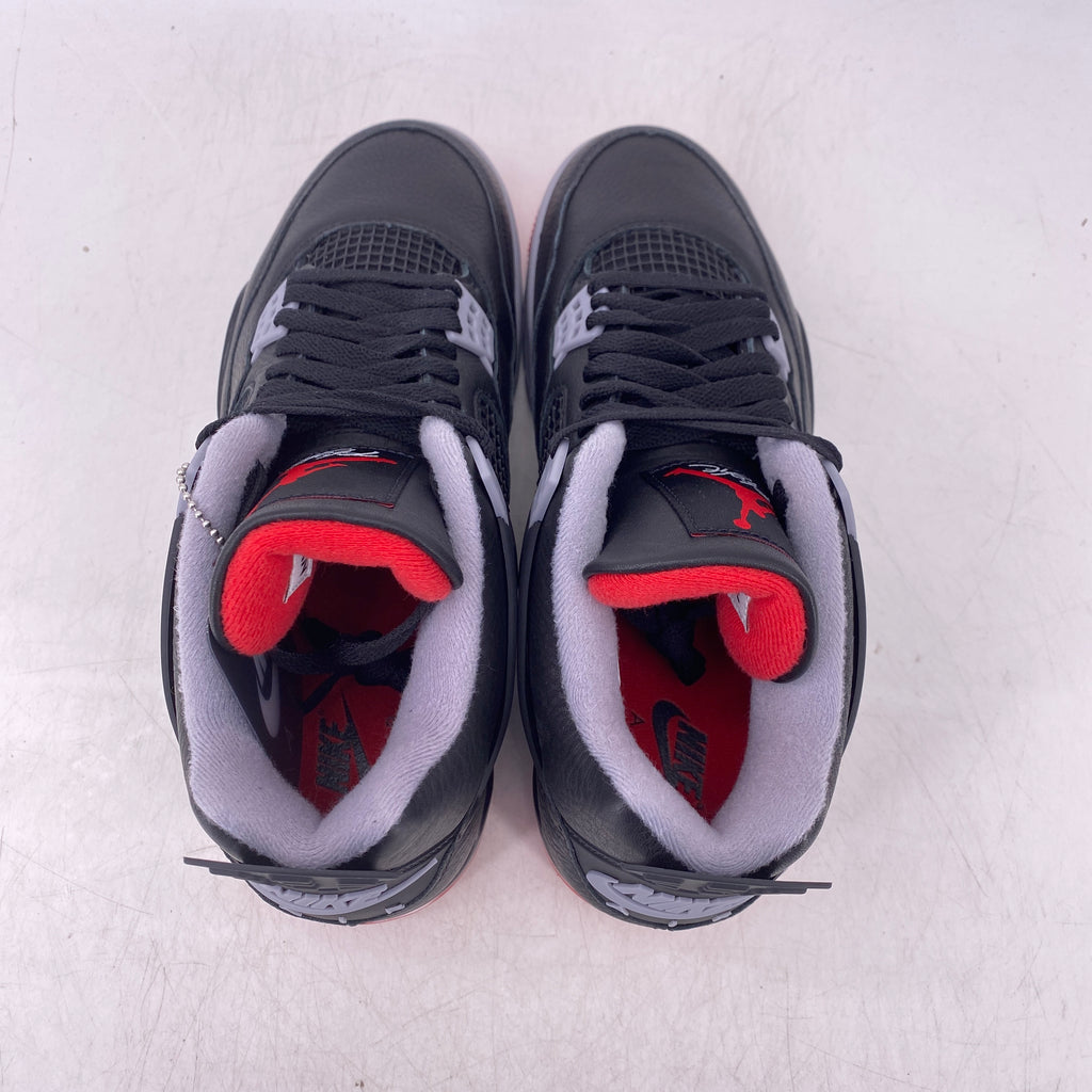 Air Jordan 4 Retro "Bred Reimagined" 2024 New Size 9.5