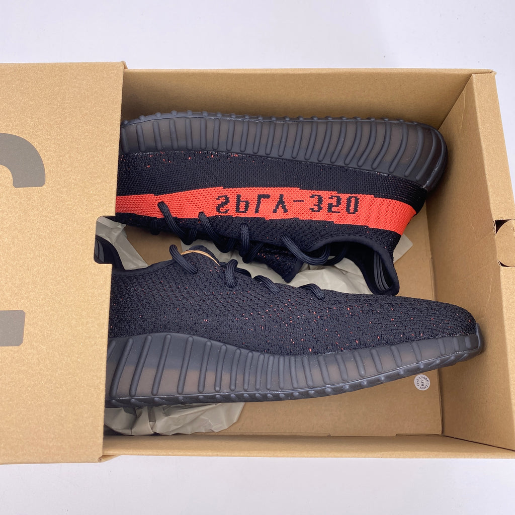 Yeezy 350 v2 "Core Black Red" 2016 New Size 10.5